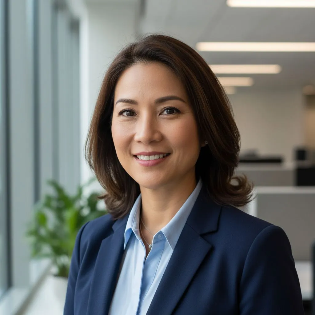 Example of a clean professional LinkedIn headshot